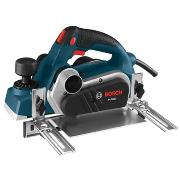 Bosch 6.5 Amp 3-1/4 in. Corded Planer Kit with 2 Reversible Woodrazor  Micrograin Carbide Blades and Carrying Case PL2632K - The Home Depot