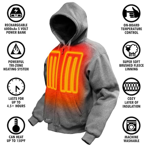 home depot heated hoodie