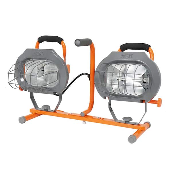 HDX 1200-Watt Halogen Tripod Work Light LG351-1200W - The Home Depot