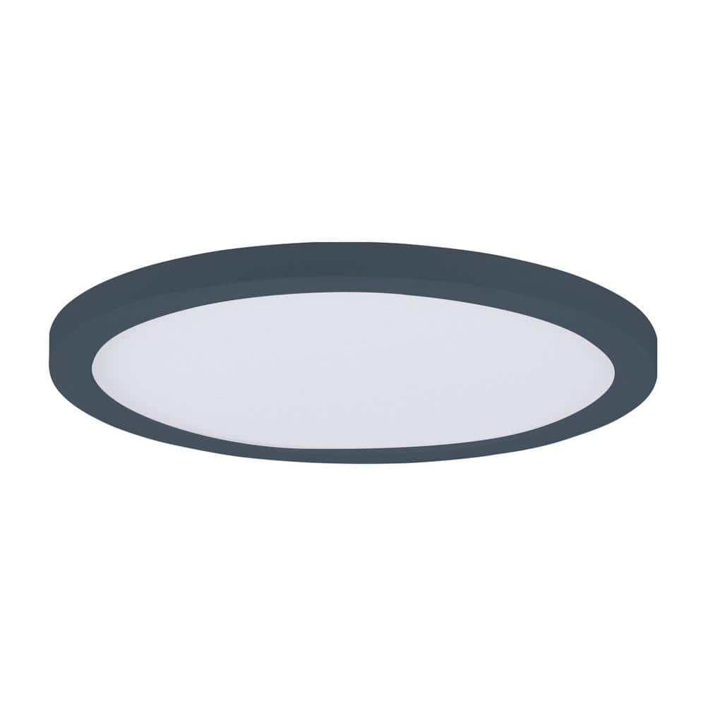 Chip 7 In. Black 15-Watt RD LED Light Bulb Included Flush Mount price history on PriceWatchPro