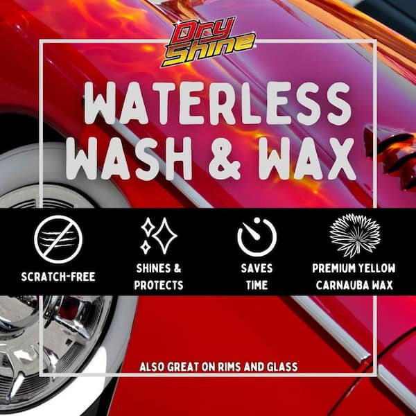 Golden Shine Waterless Car Wash Detailing Kit - California Car Cover Company