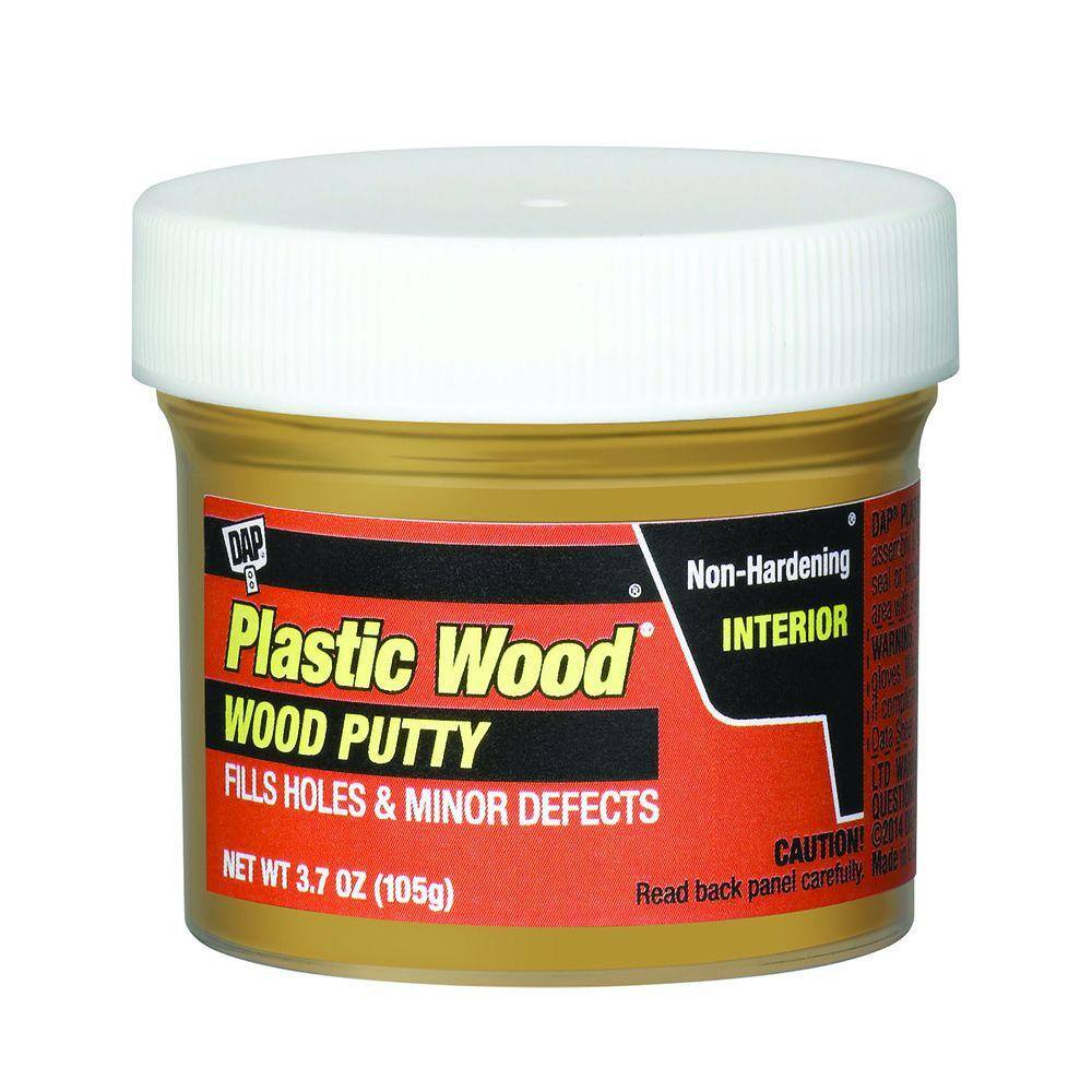 Dap Plastic Wood 3 7 Oz Light Oak Wood Putty 6 Pack 7079821247 The Home Depot