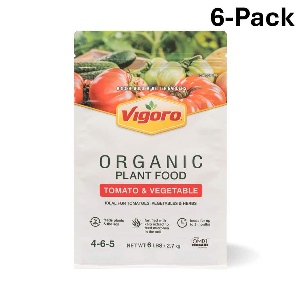 6 lb. Organic Tomato and Vegetable Plant Food 4-6-5 (6-Pack) price history on PriceWatchPro