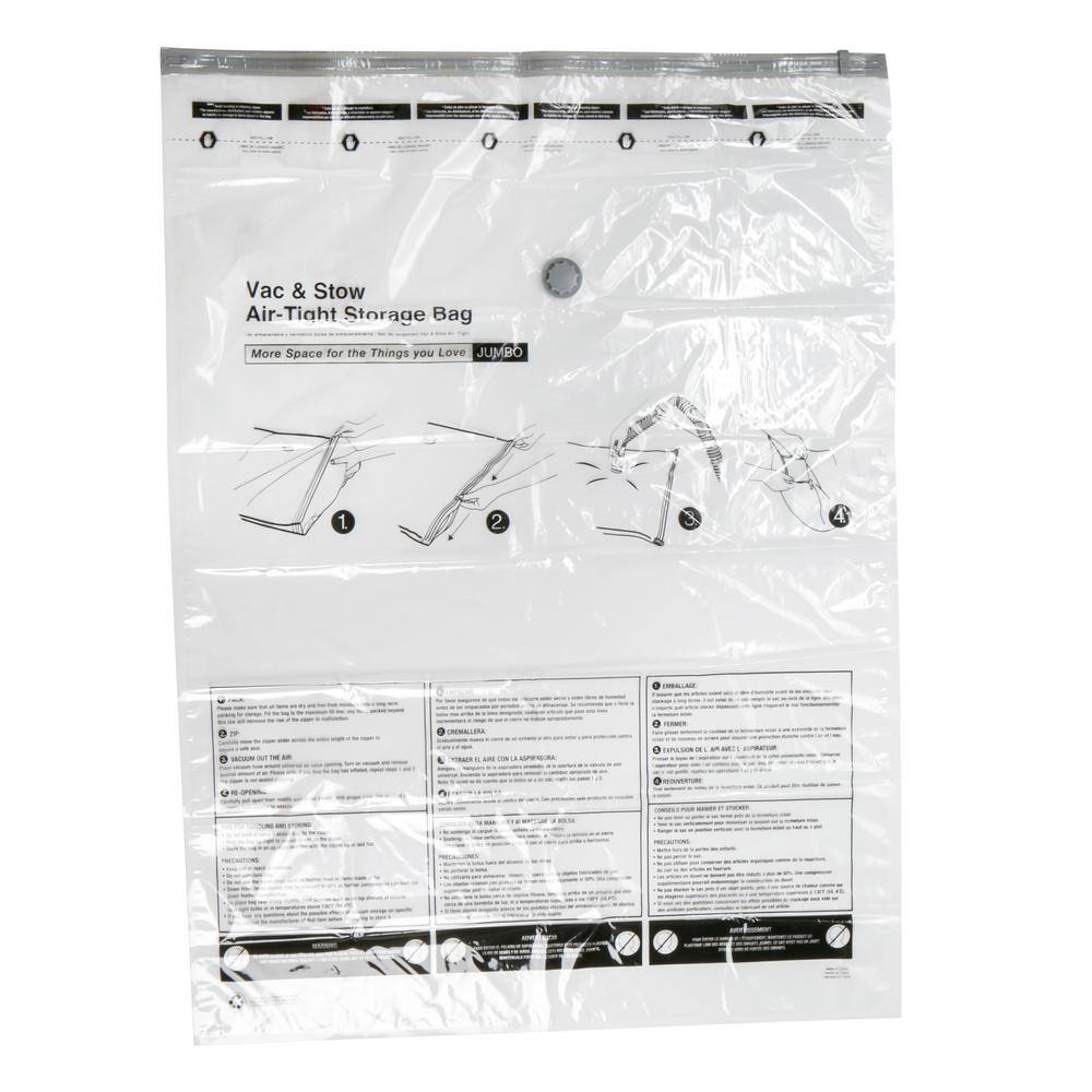 Jumbo Clear Airtight Vacuum Storage Bag for Bedding