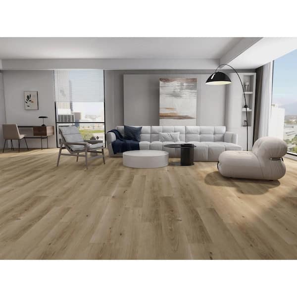 Home Decorators Collection Palenque Park 12 MIL x 7.1 in. W x 48 in. L  Click Lock Waterproof Luxury Vinyl Plank Flooring (23.8 sq.ft./case), Light  - Yahoo Shopping