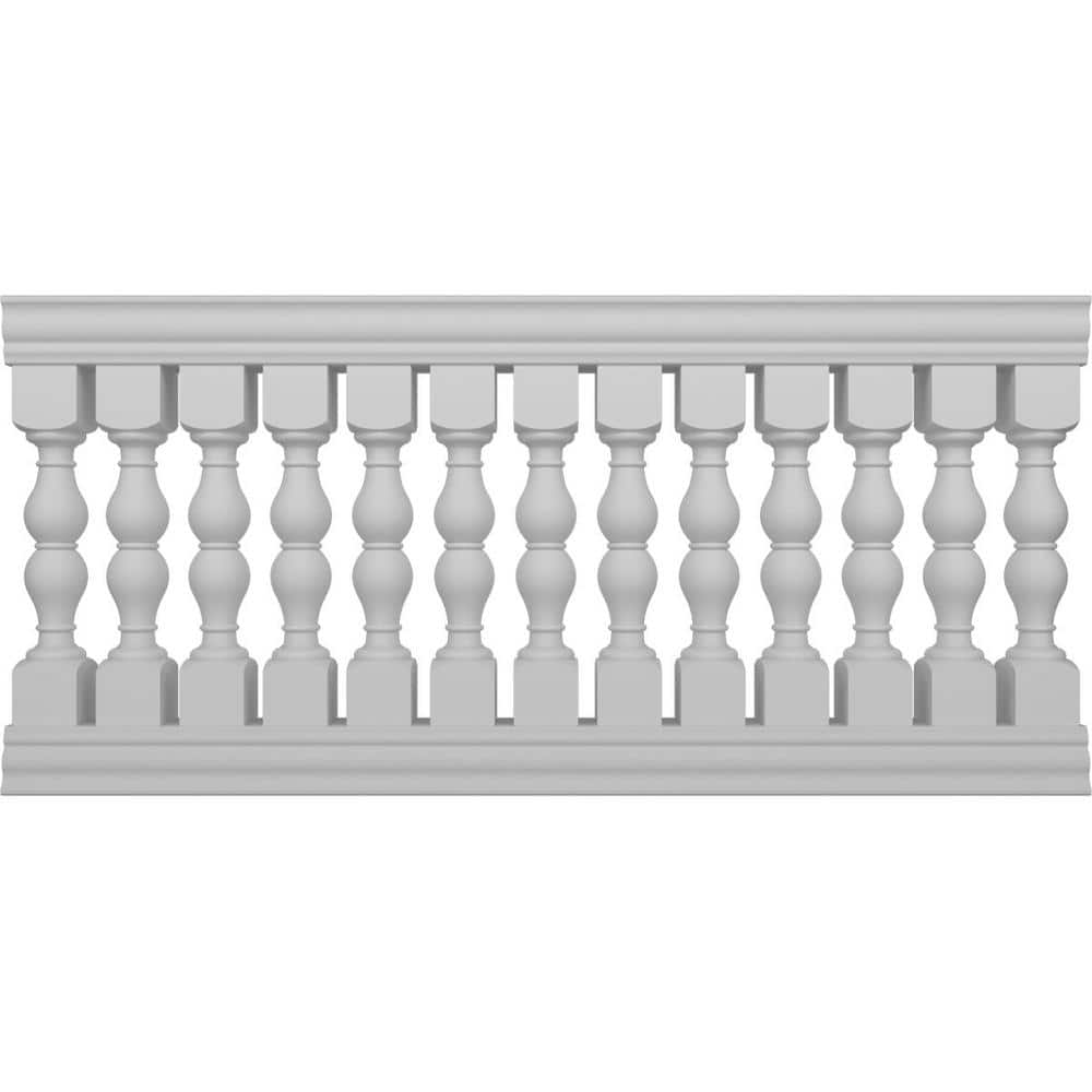 Ekena Millwork Fiberthane Avalon Balustrade 84 in. L x 42 in. H ...