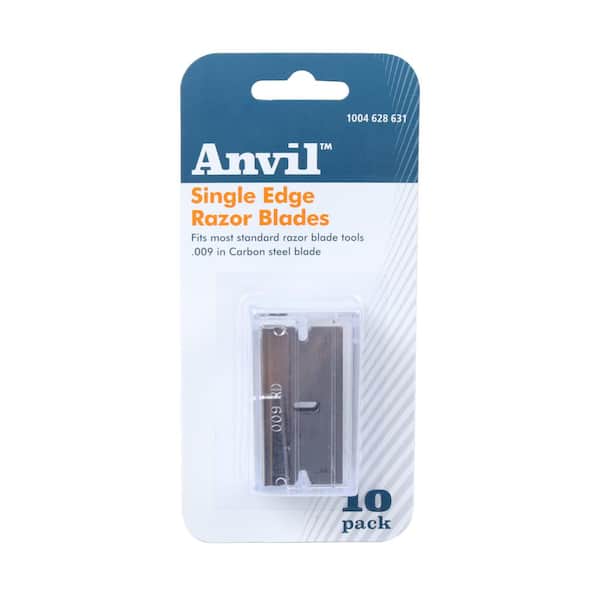 Anvil 10-Piece Single Edge Blades