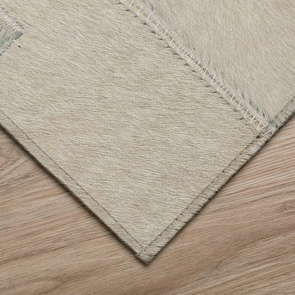 Laredo Ivory 8 ft. x 10 ft. Indoor/Outdoor Washable Area Rug