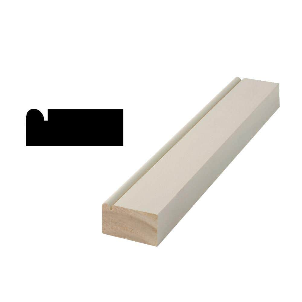 Woodgrain Millwork WM 175 - 1-1/16 in. x 2 in. Primed Finger-Jointed  Brickmold Casing 10001492 - The Home Depot