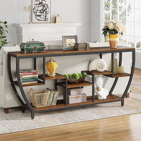 https://images.thdstatic.com/productImages/fd38ce81-8d4d-4933-8370-f2ad95a1dd63/svn/rustic-brown-tribesigns-way-to-origin-console-tables-hd-jw0525-hyf-c3_600.jpg
