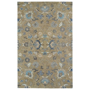 Helena Light Brown 10 ft. x 14 ft. Area Rug