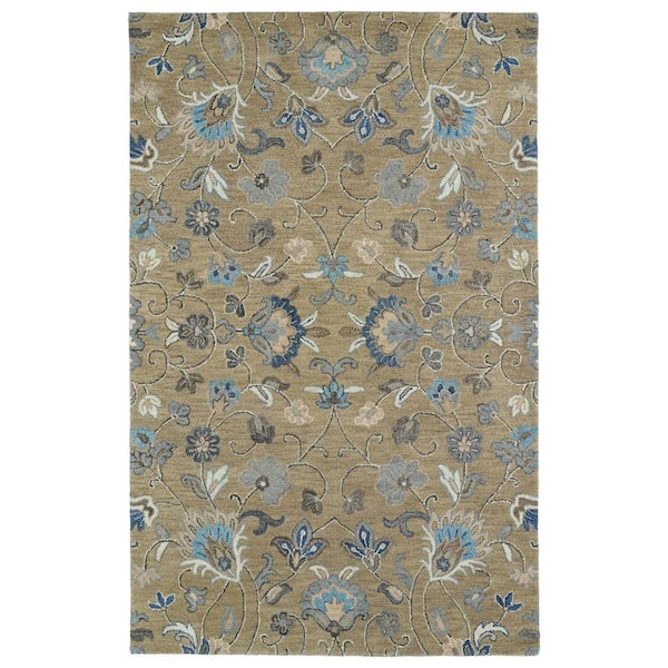 Kaleen Helena Light Brown 10 ft. x 14 ft. Area Rug
