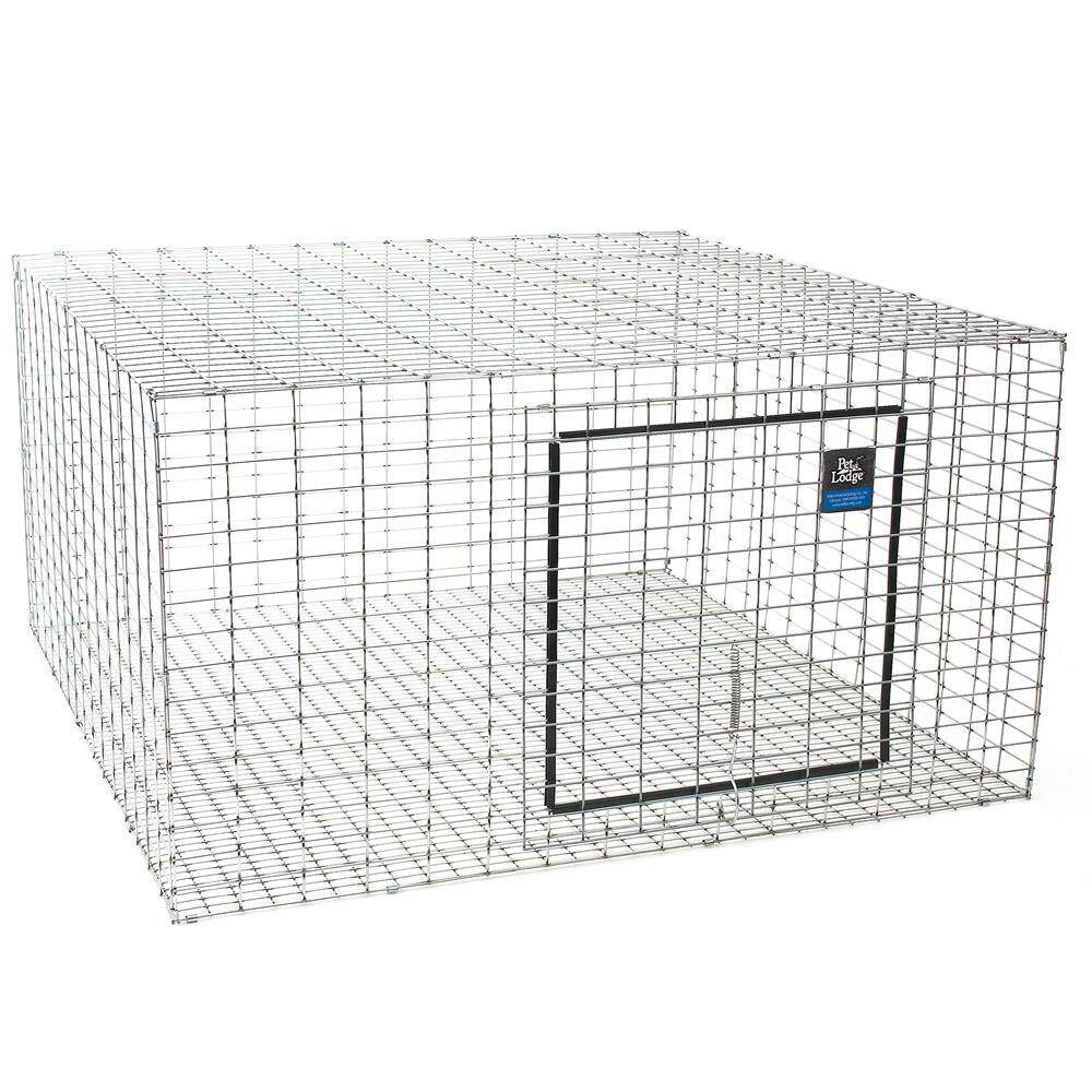 Pet Lodge 24 in. x 24 in. x 16 in. Rabbit Hutch AH2424