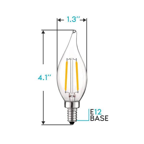 Light Bulb E12 / E14 Screw Refrigerator Instrument Lamp Beads 24