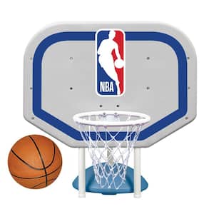 NBA Logo Pro Rebounder Swimming Pool Basketball Game