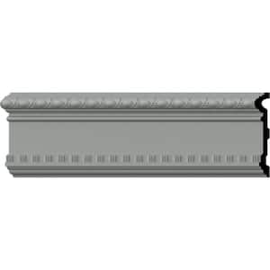 SAMPLE - 1-3/4 in. x 12 in. x 9-3/8 in. Polyurethane Wakefield Panel Moulding