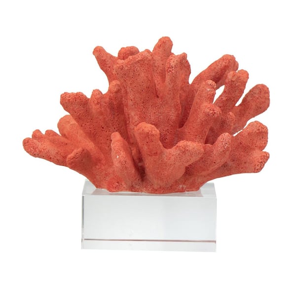 Creative Simulated Coral Resin Crafts Transparent Base Coral