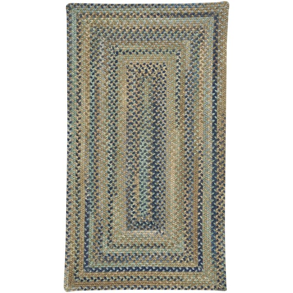 Capel Tooele Green 2 ft. x 4 ft. Concentric Area Rug