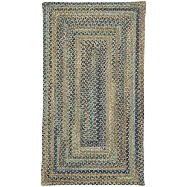 Capel Tooele Green 11 ft. x 14 ft. Concentric Area Rug
