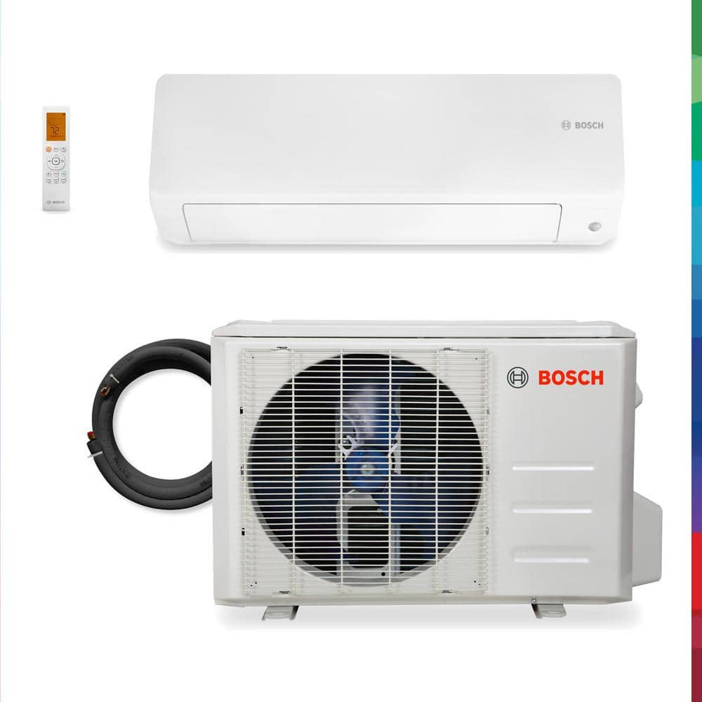 Gen 2/3 Max Performance ENERGY STAR 9,000 BTU 0.75 Ton Ductless Mini Split Air Conditioner and Heat Pump 230-Volt -  Bosch, 8733966898