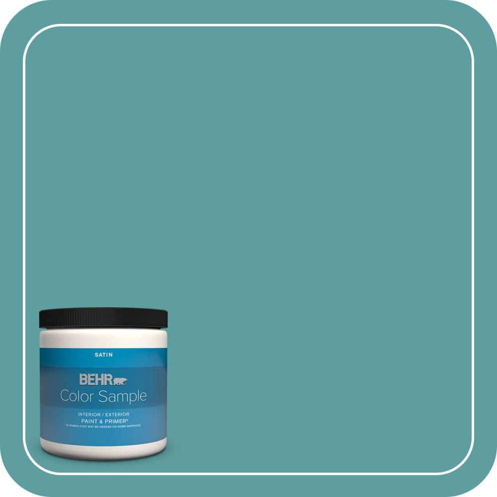 8 oz. #PPU13-05 Bali Bliss Satin Enamel Interior/Exterior Paint & Primer Color Sample price history on PriceWatchPro