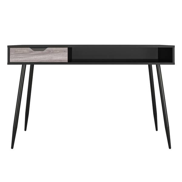 Ameriwood Home Ameriwood Home Malone Writing Desk, Black Oak DE51421