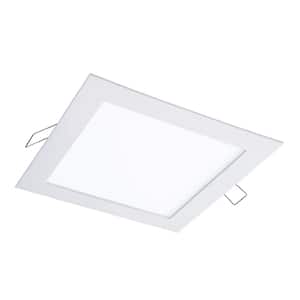 SMD-DM 6 in. Square Canless 3000k Color Temperature Remodel Integrated LED Recessed Light Kit
