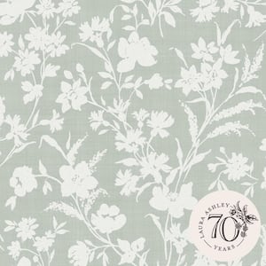 Rye Sage Green Non-Woven Paste the Wall Removable Wallpaper