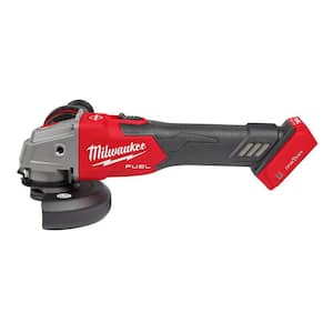 M18 FUEL 18V Lithium-Ion Brushless Cordless 4-1/2 in./5 in. Braking Grinder with Slide Switch (Tool-Only)