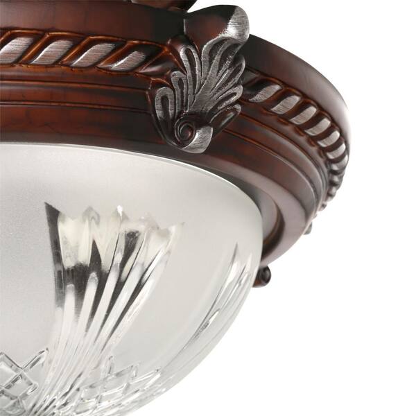 hampton bay bercello estates semi flush mount fixture