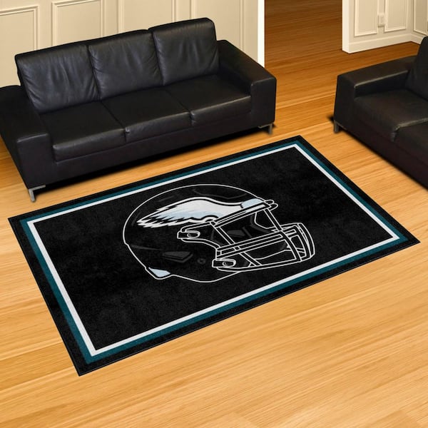 Fanmats Philadelphia Eagles 6 ft. x 10 ft. Plush Area Rug