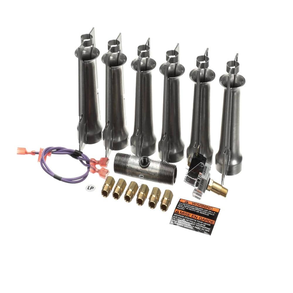 Gas Conversion Kit 6 Stainless Steel Burners & Orifices Natural To Propane S1-1NP0820 price history on PriceWatchPro