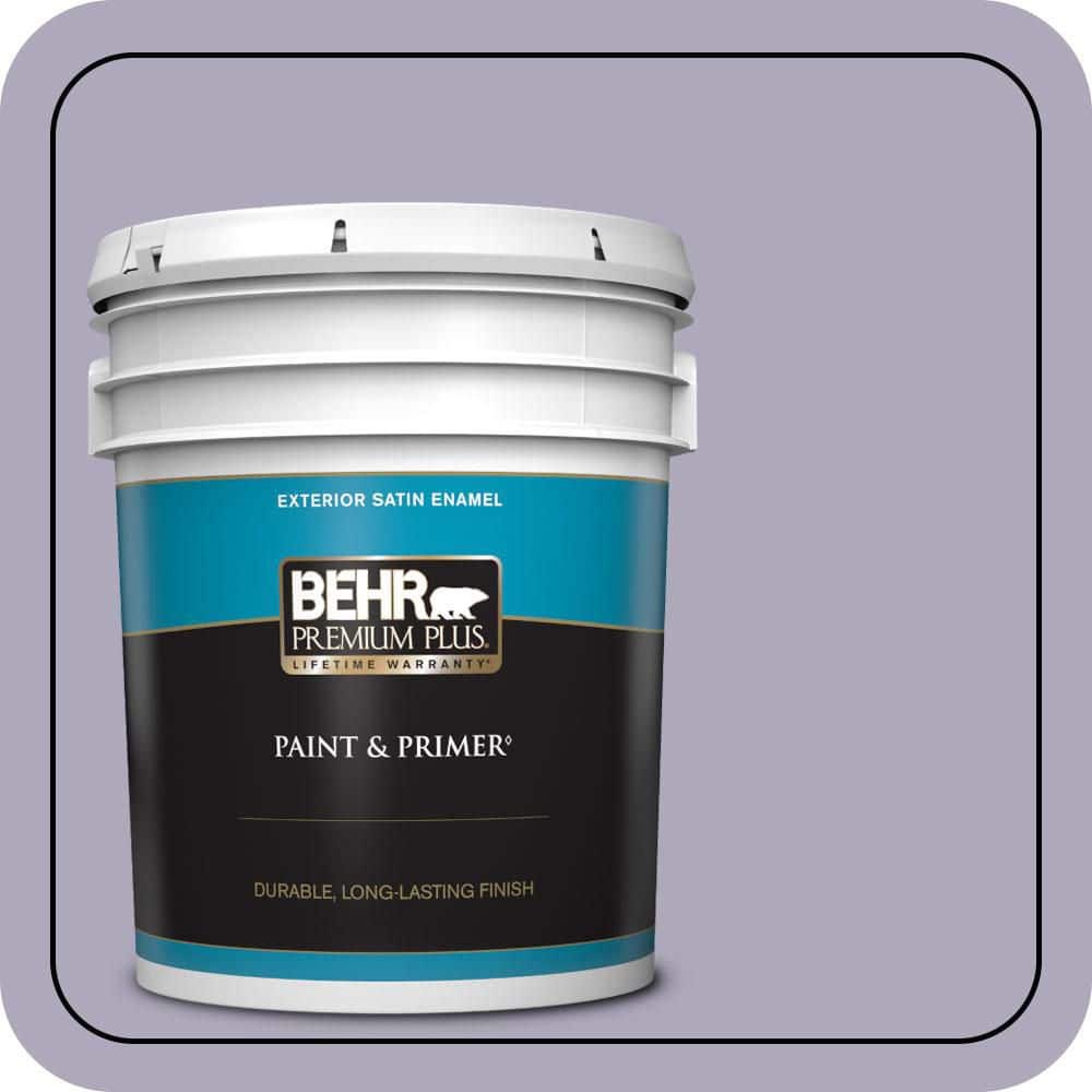 5 gal. #650E-3 Plum Blossom Satin Enamel Exterior Paint & Primer price history on PriceWatchPro