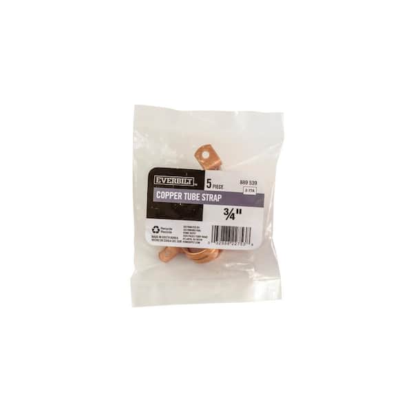 Everbilt 1/2 in. Copper Tube Strap Pro Pack (50-Pack) A 02529PPEB