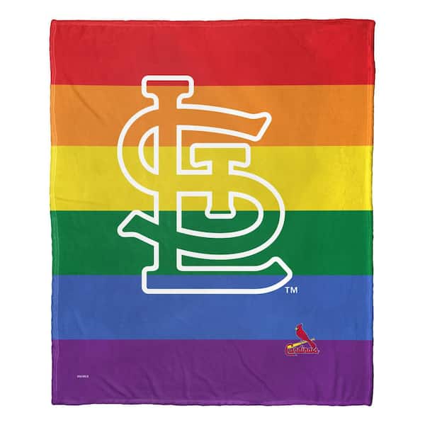 THE NORTHWEST GROUP MLB Red Sox Pride Series Silk Touch Throw Blanket