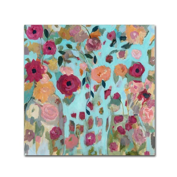 Trademark Fine Art 18 in. x 18 in. "Gypsy Soul" by Carrie Schmitt Printed Canvas Wall Art