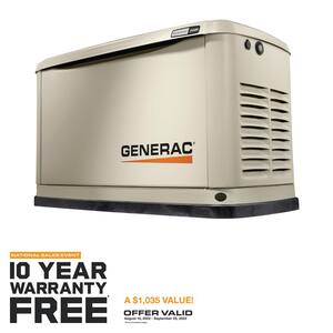 Guardian 24,000-Watt (LP)/21,000-Watt (NG) Air-Cooled Whole House Generator with Wi-Fi and 200-Amp Transfer Switch