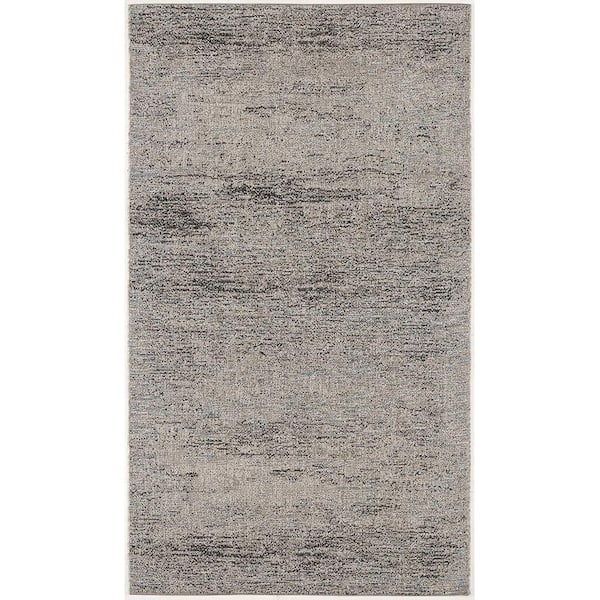 null Vista Blue 5 ft. 3 in. x 7 ft. 7 in. Modern Abstract Area Rug