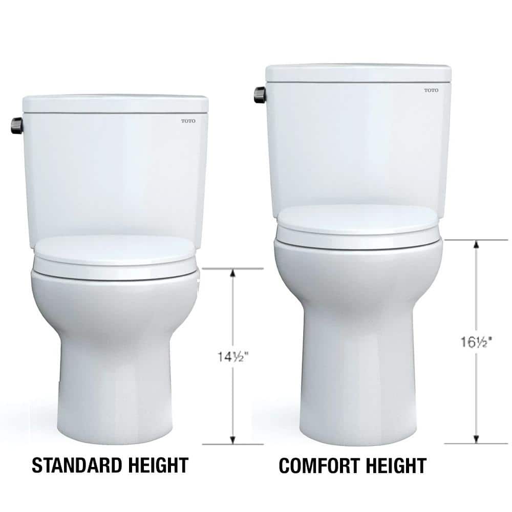 Bone Vitreous China Elongated One-Piece Toilet with Washlet Combo