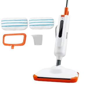 Steam Mop and Steam Cleaner Corded Electrical for Carpet, Tile, Marble, Multisurface in Multi-Colored with Portable