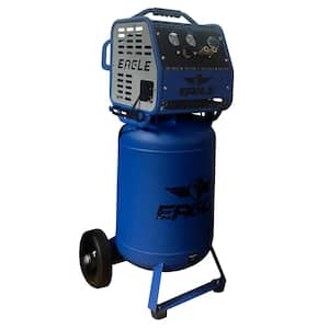 STEALTH - Compresor de aire ultra silencioso de 20 galones, 1.8 HP sin  aceite, pico de 150 PSI, 68 decibelios, 6 CFM a 40 PSI, 5 CFM a 90 PSI;