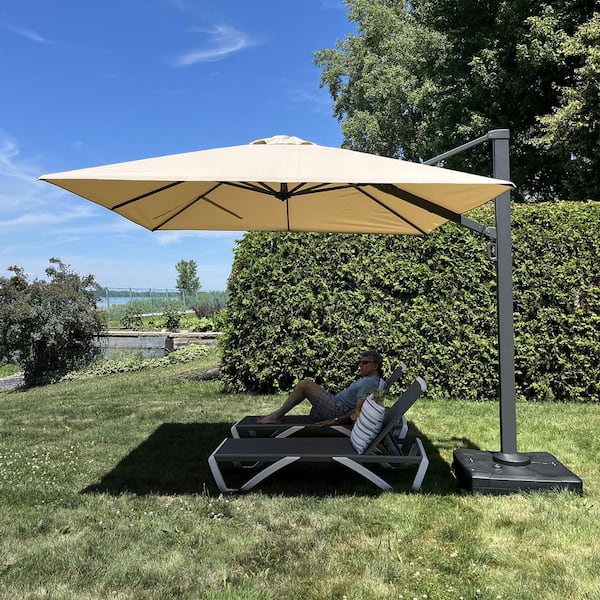 11 ft. - Beige - Patio Umbrellas - The Home Depot 11 ft. - Beige - Patio Umbrellas - The Home Depot