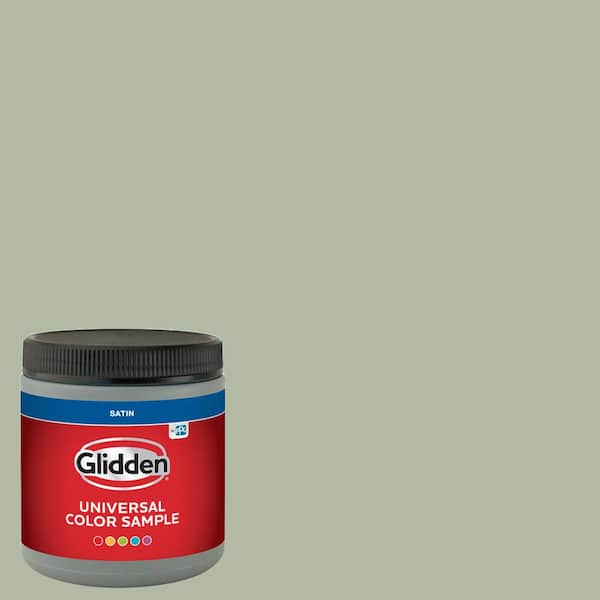 Glidden 8 oz. PPG1124-4 Light Sage Satin Interior Paint Sample
