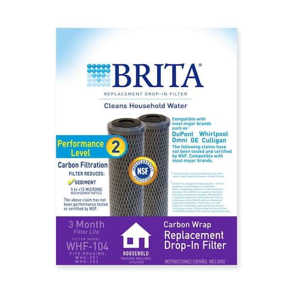 Brita Universal Carbon Wrap 2-Phase Cartridge (2-Pack) WFWHF-104 - The Home  Depot