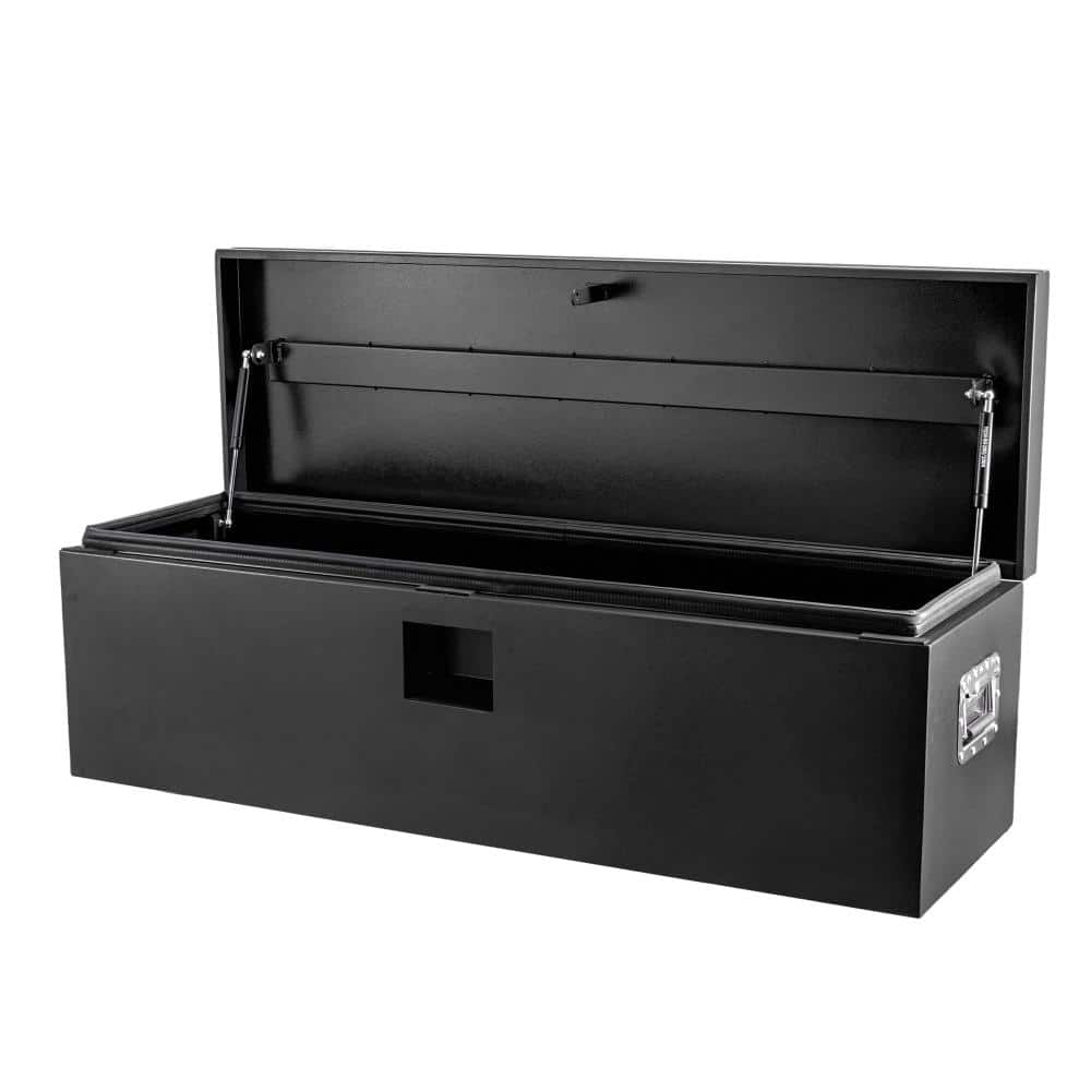 36x15x15 Steel Truck Bed Toolbox, Weatherproof, Dual Gas-Shock Lids, Drill-Proof Lock, for Pickup, Trailer, RV, Black price history on PriceWatchPro