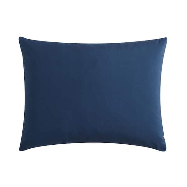 Buy NAUTICA Solid Ultra Soft Plush Navy Euro Sham - Nocolor At 52% Off