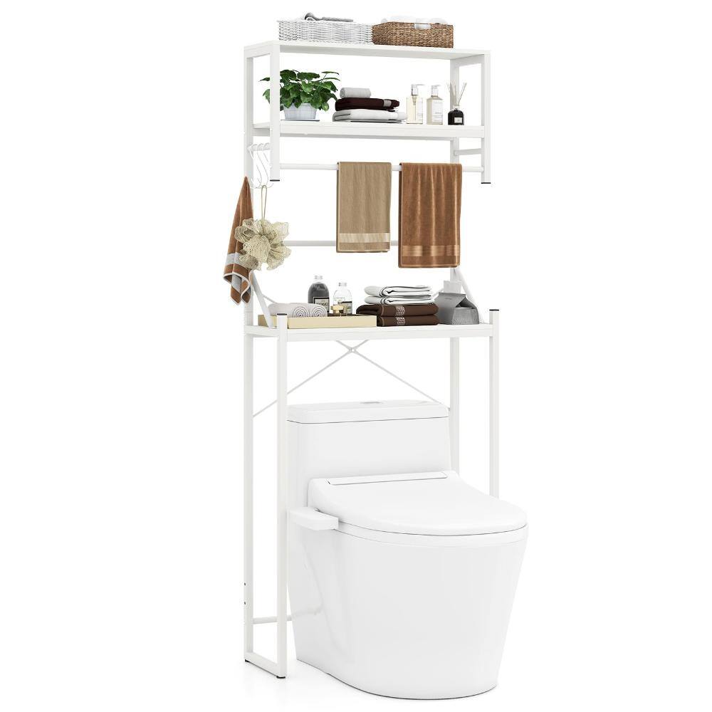 Over Toilet Storage Rack, 3-Tier Bathroom Organizer with Towel Holder price history on PriceWatchPro