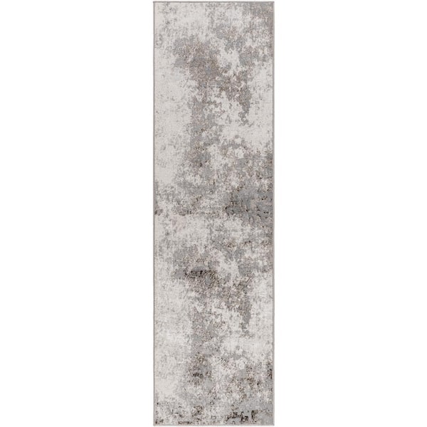 Artistic Weavers Elric Medium Grey 2 ft. x 7 ft. Indoor Area Rug