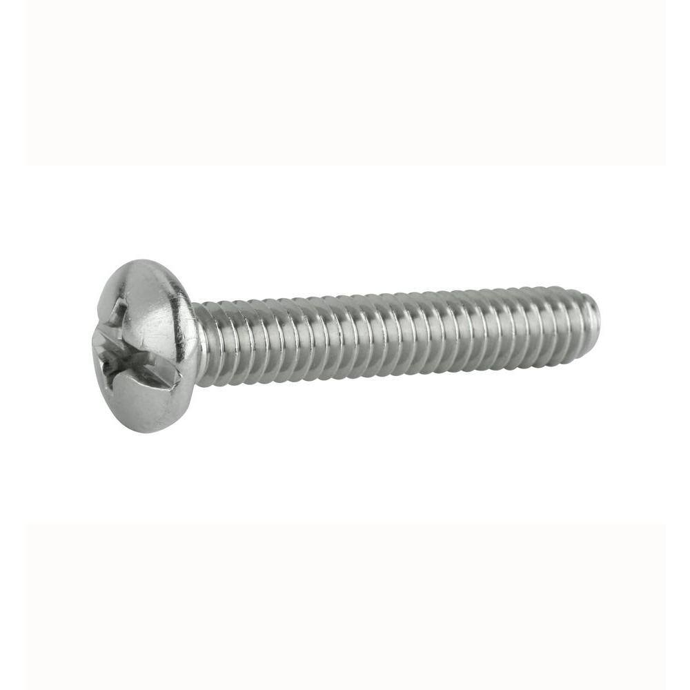 M5 X 0.8 5mm A2 304 Stainless Steel Phillips Pan Head Machine Screws DIN 7985A 