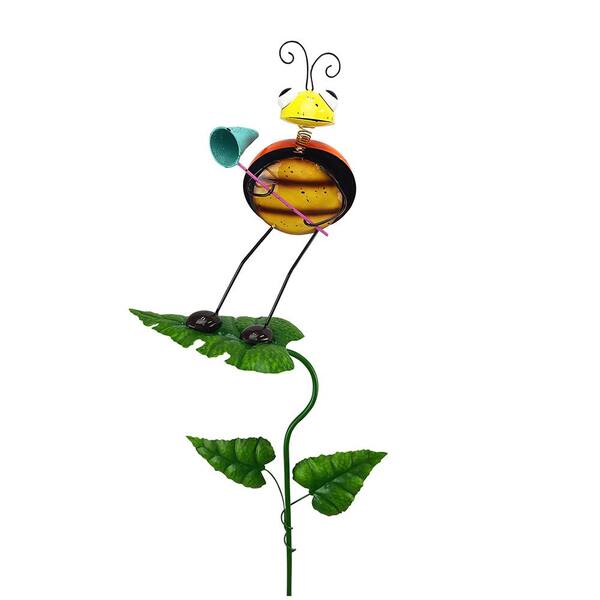 RCS Gifts Stake Ladybug with Net Yellow